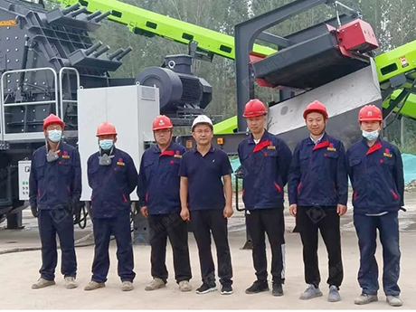 山東濱州二次合作建築固廢項（xiàng）目