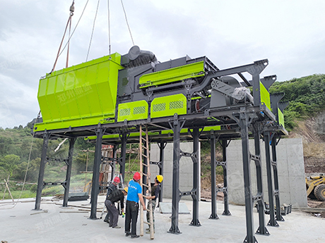 四川裝修裝潢垃圾處（chù）理生產線