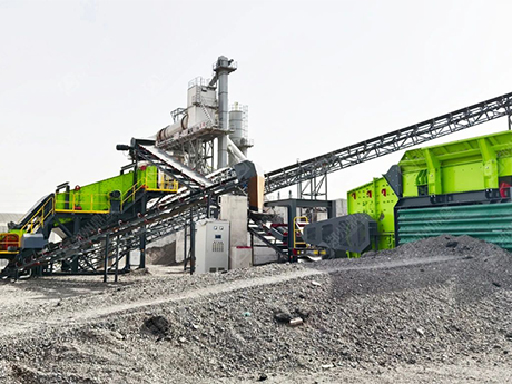 寧夏時產200噸移動（dòng）式建築垃圾生產線