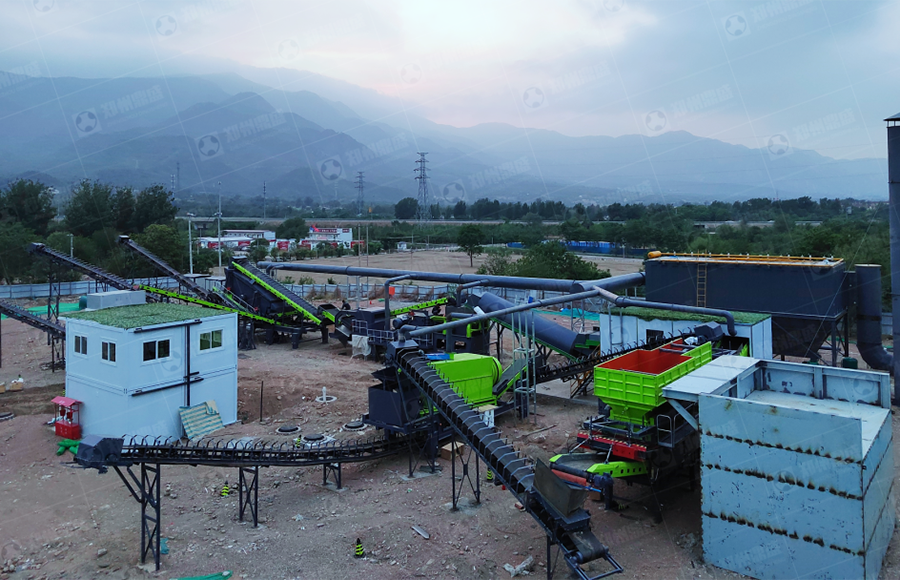 北（běi）京海澱年處（chù）理（lǐ）50萬噸建築垃圾模塊化處置係統（tǒng）