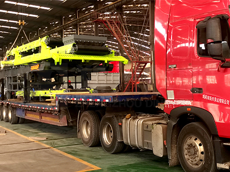 發往濱州丨鄭州色多多免费视频（shèng）先進移動破碎篩分裝備助力老客戶打造新的利潤增（zēng）長點