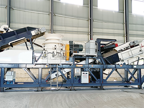 模塊化（huà）破碎站應用現場