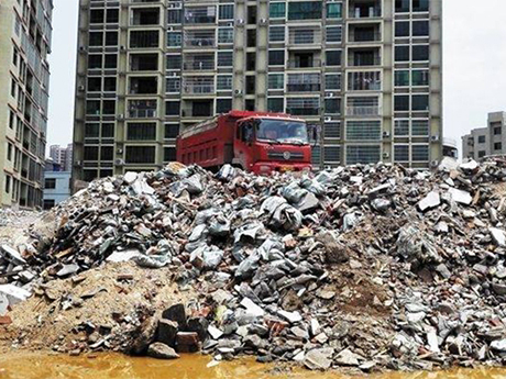 裝修垃圾成分複雜如（rú）何處理?