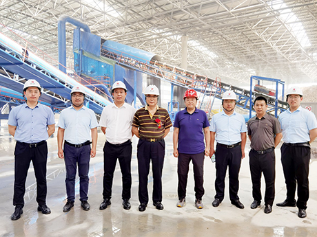 山東（dōng）濱州年處理150萬噸建築垃圾資源化利用項目