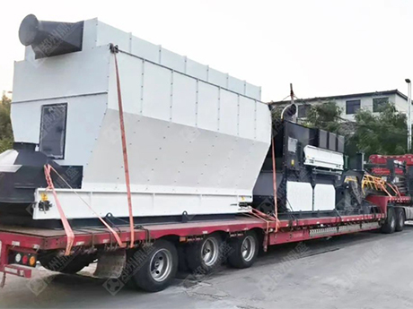 【發貨篇（piān）】| 多台裝修垃圾分揀設（shè）備發往山東!