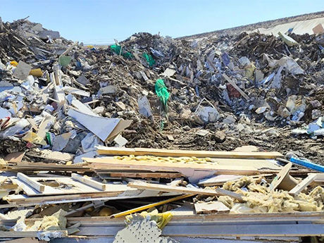 陝西省西安市年處理100萬噸裝修垃圾、建築垃圾處置（zhì）生產線有序建設中