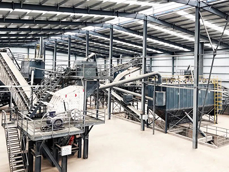 濮陽市建築垃圾（jī）再生利用項目開始（shǐ）試運行