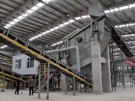 一套裝修垃圾分（fèn）揀生產線方案