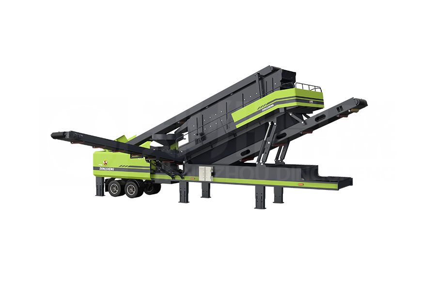 “戰斧”輪胎式移動篩分站（zhàn）