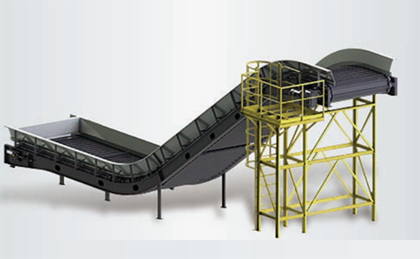 鏈板（bǎn）輸送機